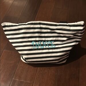 Striped Dance Tote Bag